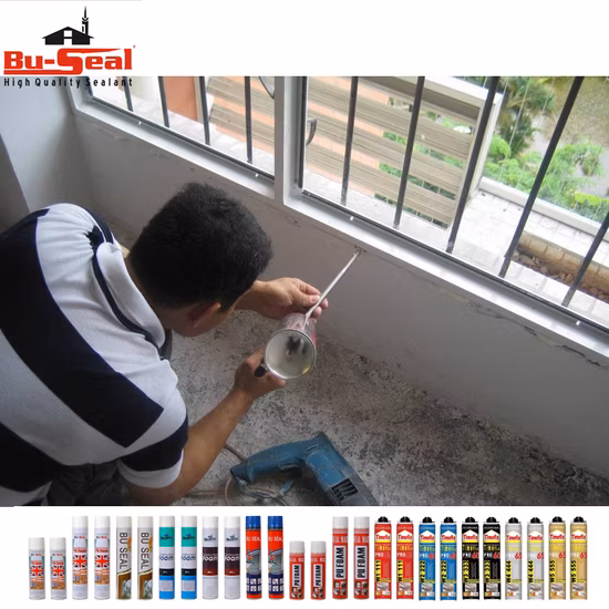 씰링 재료 절연 스프레이 PU 경질 폼