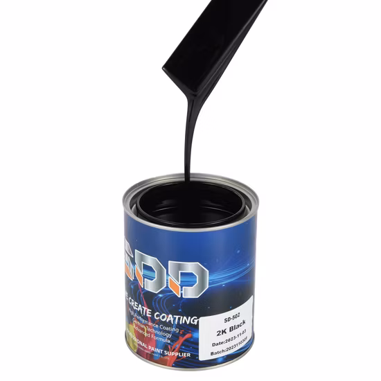 1K 2K 솔리드 베이스코트 자동차 페인트 공급업체 맞춤형 자동차 금속 자동차 코팅 랩 액세서리 자동 보수 광택 페인트